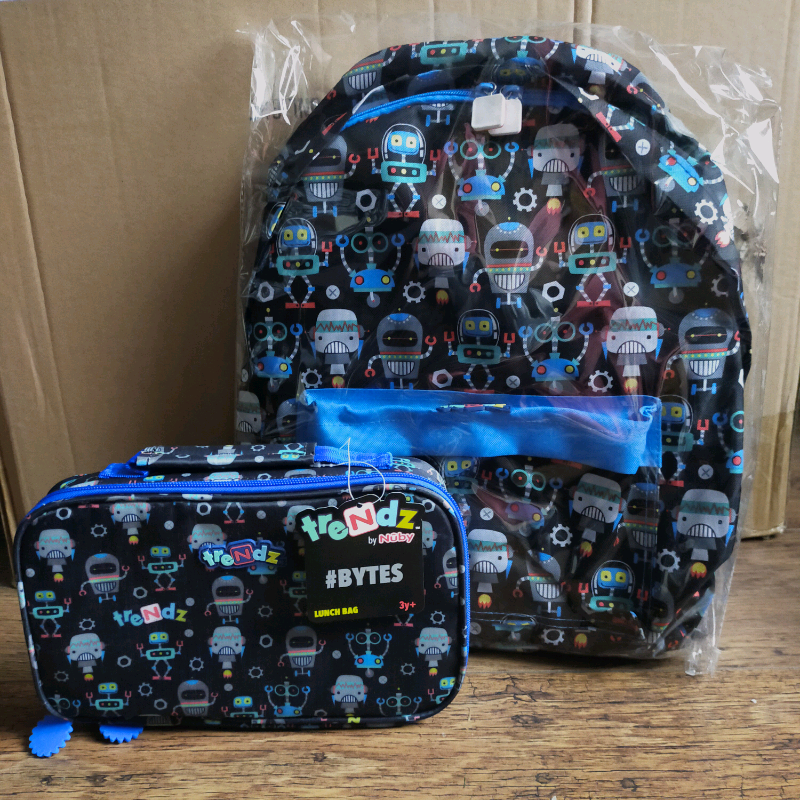 backpack matching lunch box